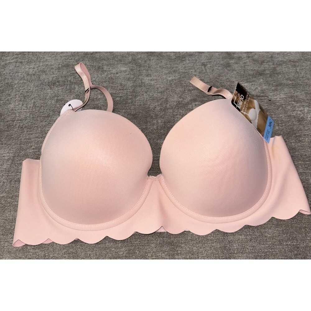 Felina Scalloped Band Push Up Bra 38C